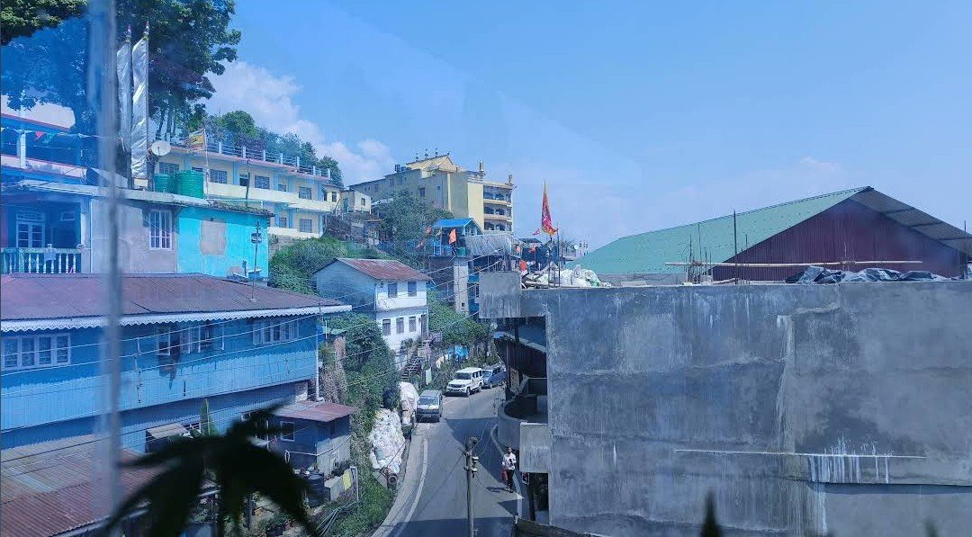 Nearby valley view